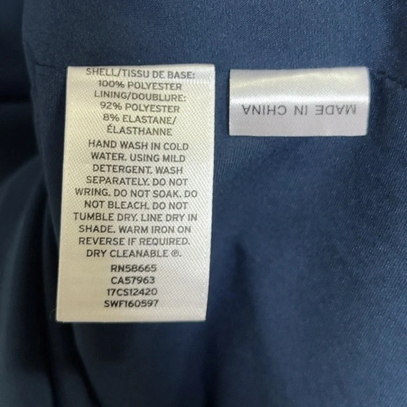 COOPER ST | NAVY VNECK LONG SLEEVE MINI DRESS - Picture 13 of 14